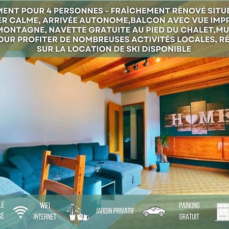 מורזין Chalet Chez Gaby 2 - Vue Imprenable Au Calme - Proche Du Centre מראה חיצוני תמונה